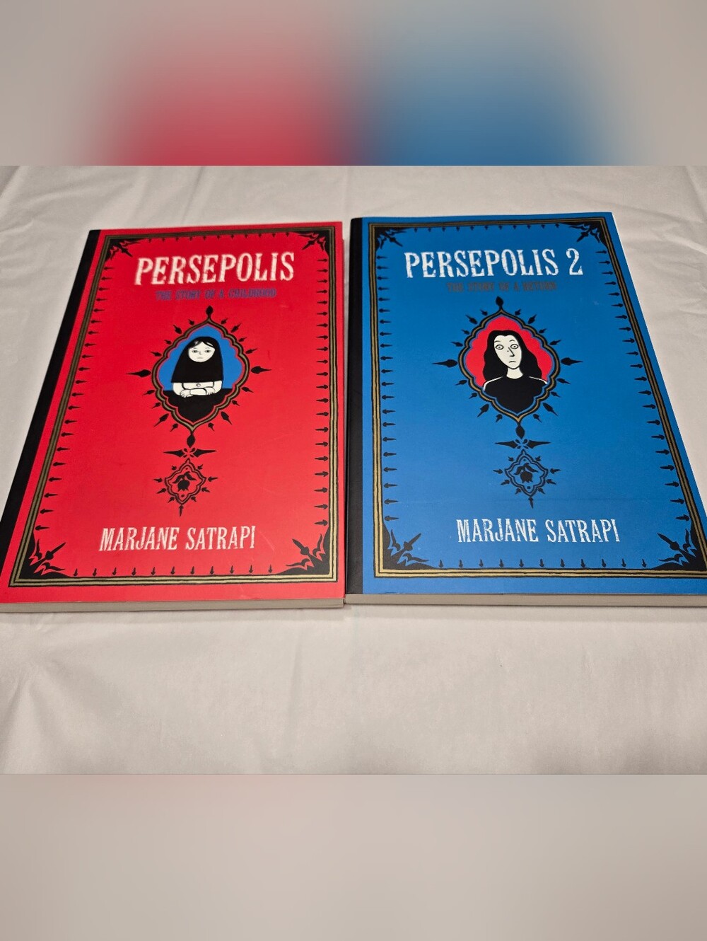 Persepolis & Persepolis 2 Book Set by Marjane Satrapi